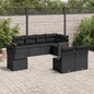 8 Piece Garden Sofa Set With Cushions Poly Rattan