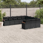 12 Piece Garden Sofa Set With Cushions Poly Rattan