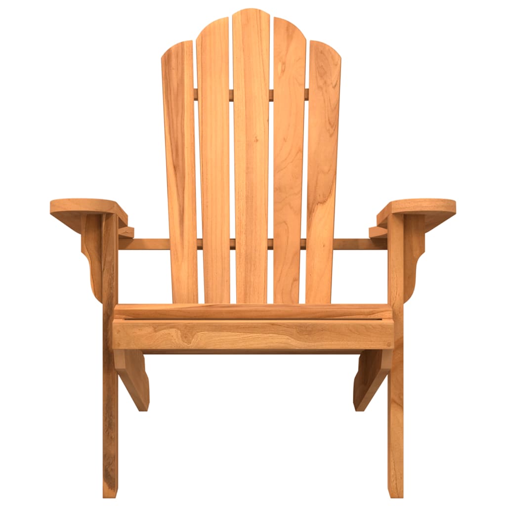 Garden Adirondack Chair 77X78X95 Cm Solid Wood Teak