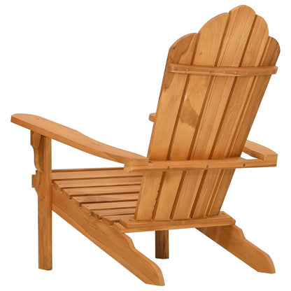 Garden Adirondack Chair 77X78X95 Cm Solid Wood Teak