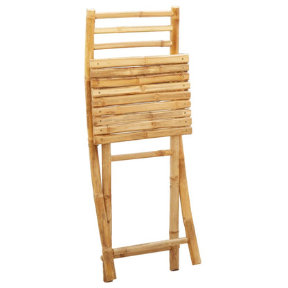 Folding Garden Chairs 8 Pcs 43X54X88 Cm Bamboo