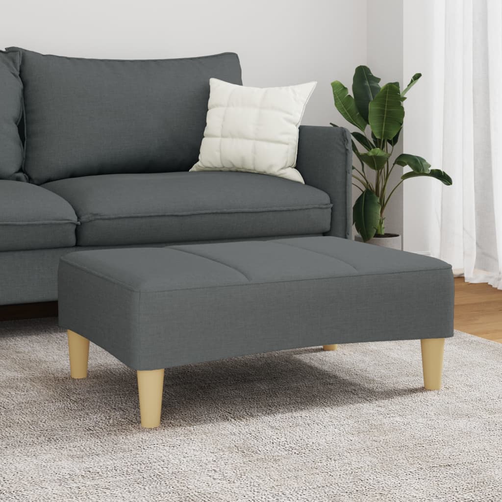 Footstool 77X55X31 Cm Fabric