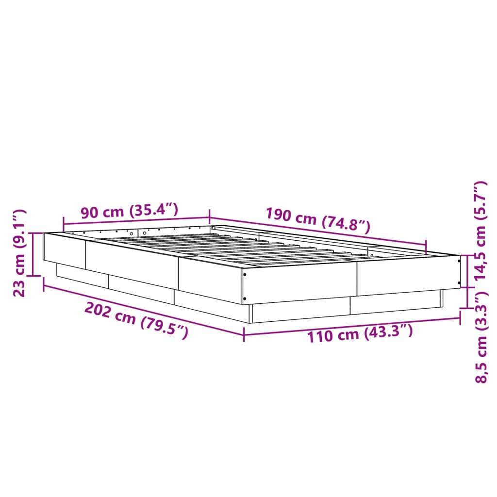 Bed Frame Without Mattress