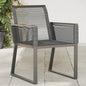 Garden Chairs 4 Pcs Black Poly Rattan