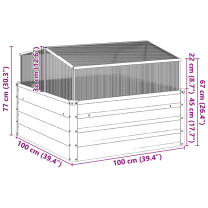 Garden Planter With Green House