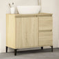 Bathroom Cabinet 65X33X60 Cm Engineered Wood