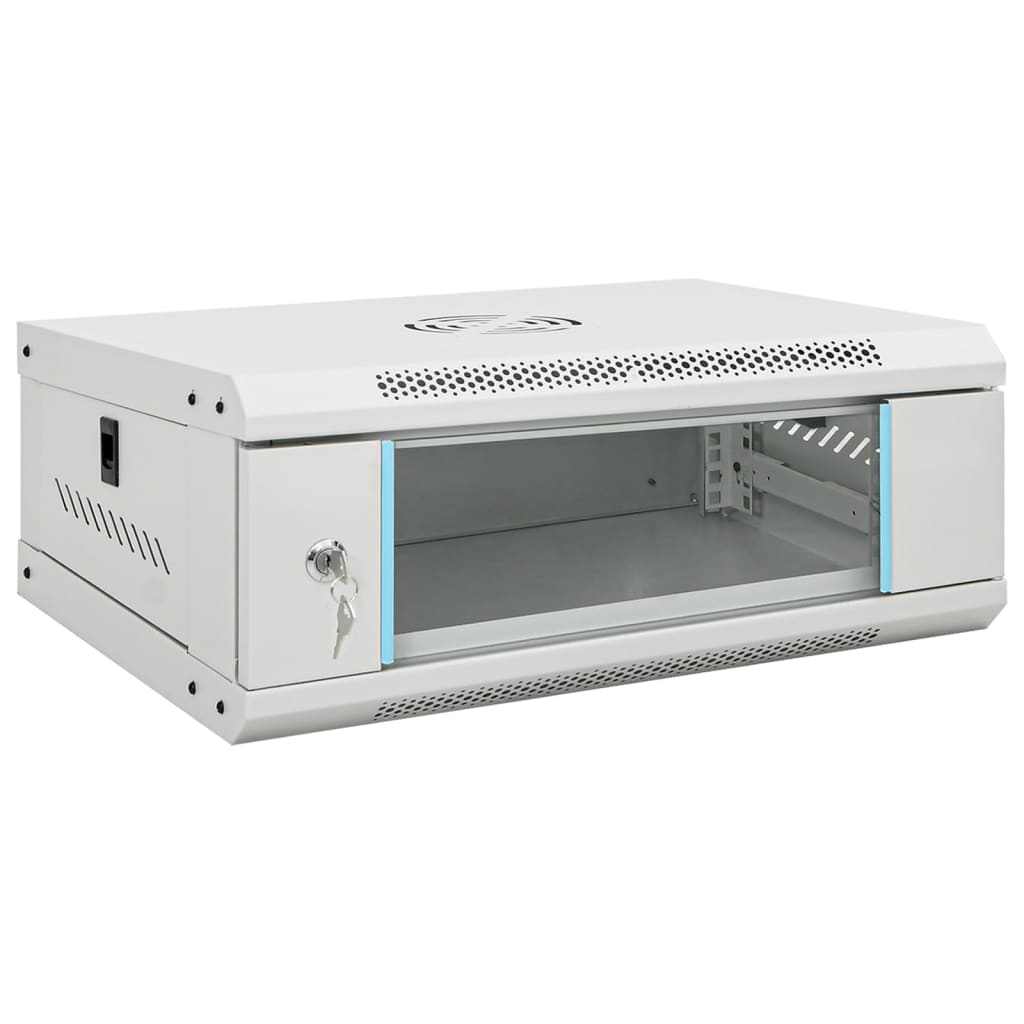 12U Wall Mounted Network Cabinet 19" Ip20