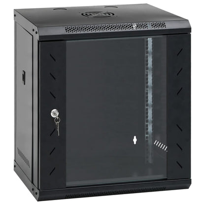12U Wall Mounted Network Cabinet 19" Ip20