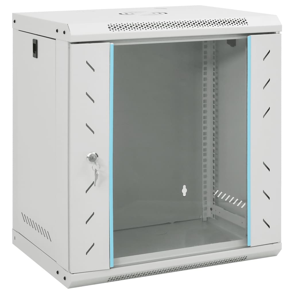 12U Wall Mounted Network Cabinet 19" Ip20