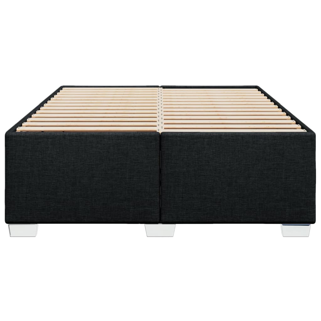 Bed Frame Without Mattress Double Fabric
