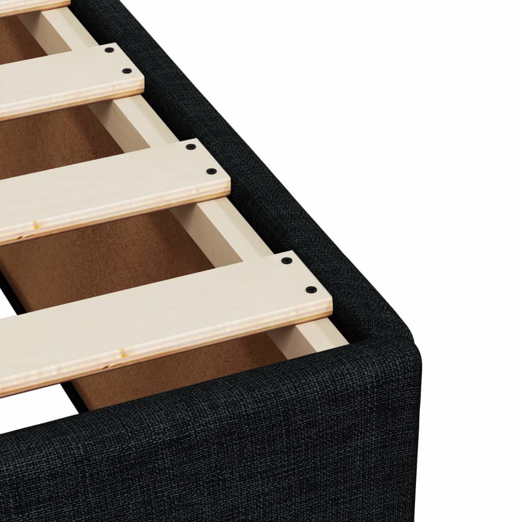Bed Frame Without Mattress Double Fabric