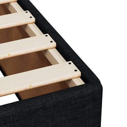 Bed Frame Without Mattress Double Fabric
