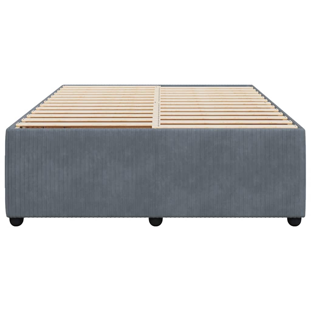 Bed Frame Without Mattress Queen Velvet