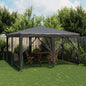 Party Tent With 12 Mesh Sidewalls Hdpe