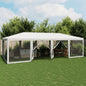 Party Tent With 12 Mesh Sidewalls Hdpe