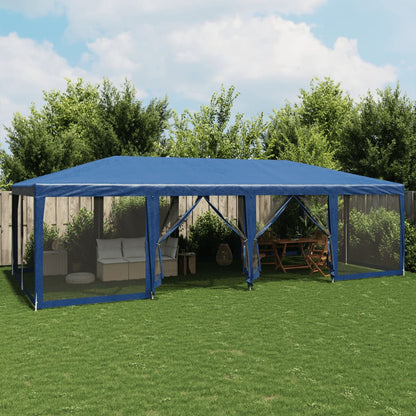 Party Tent With 12 Mesh Sidewalls Hdpe