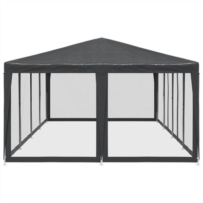 Party Tent With 12 Mesh Sidewalls Hdpe