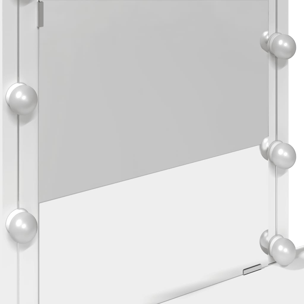 Dressing Table With Led 100X40X130 Cm
