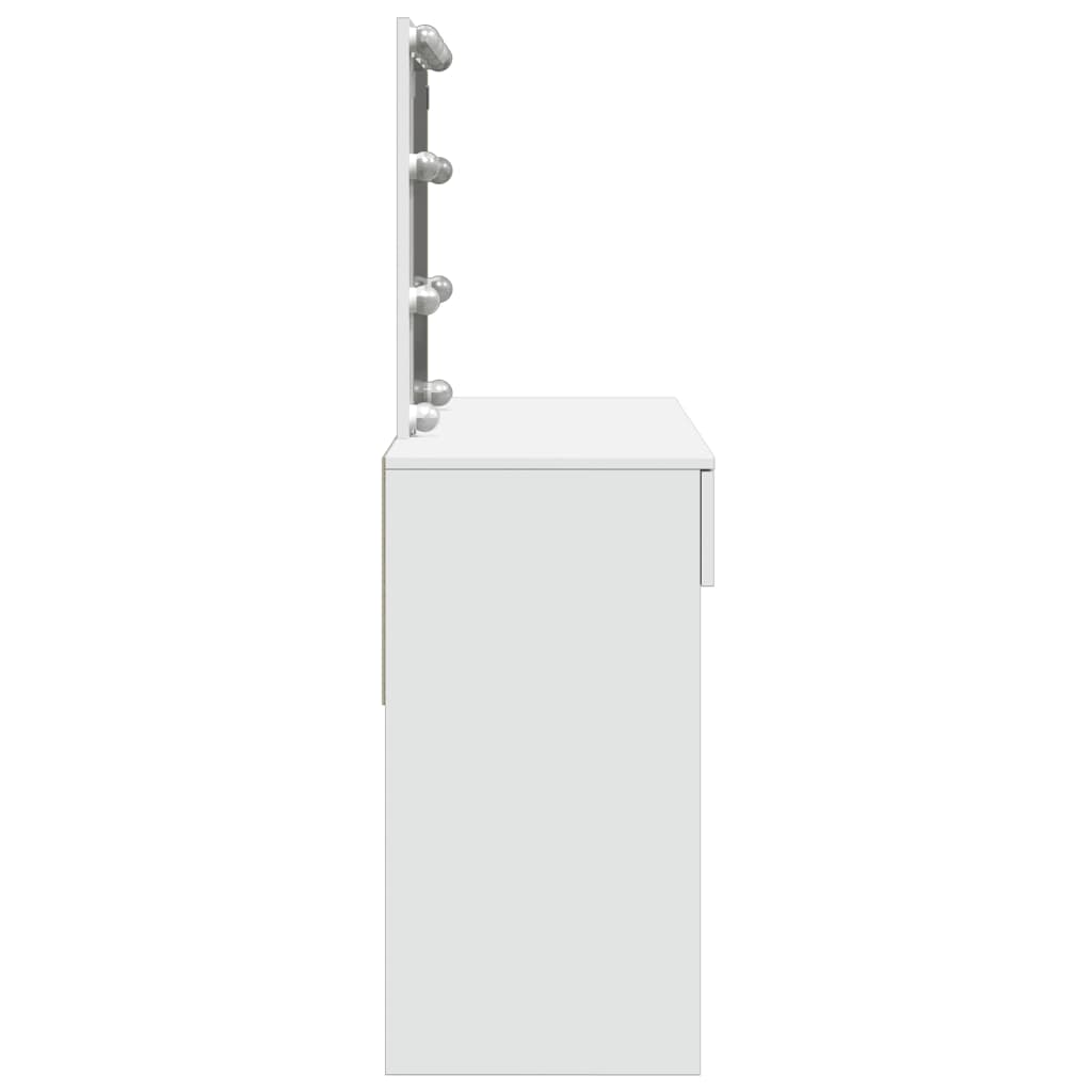 Dressing Table With Led 100X40X130 Cm