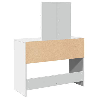 Dressing Table With Led 100X40X130 Cm