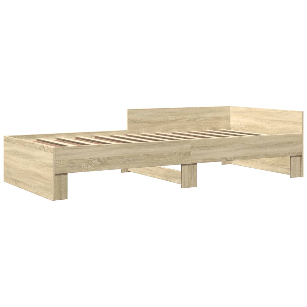 Bed Frame Without Mattress Engineered Wood