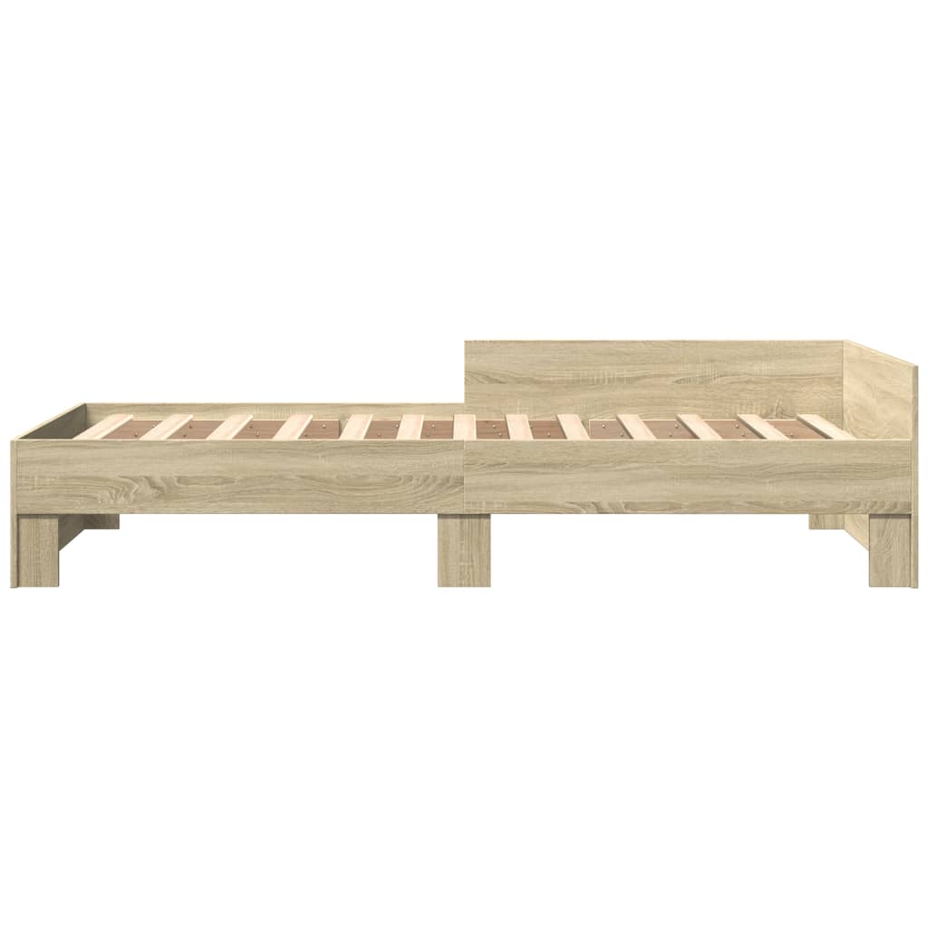 Bed Frame Without Mattress Engineered Wood