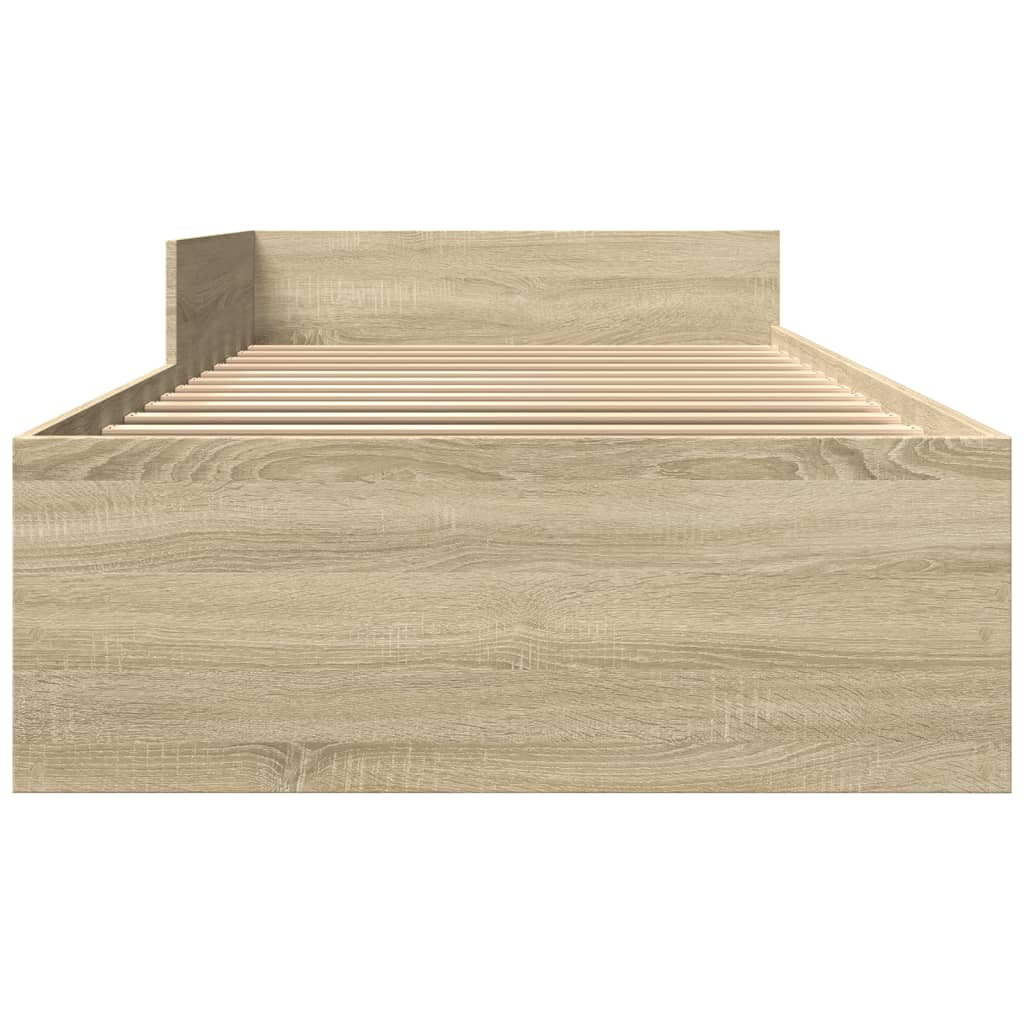 Bed Frame Without Mattress Engineered Wood