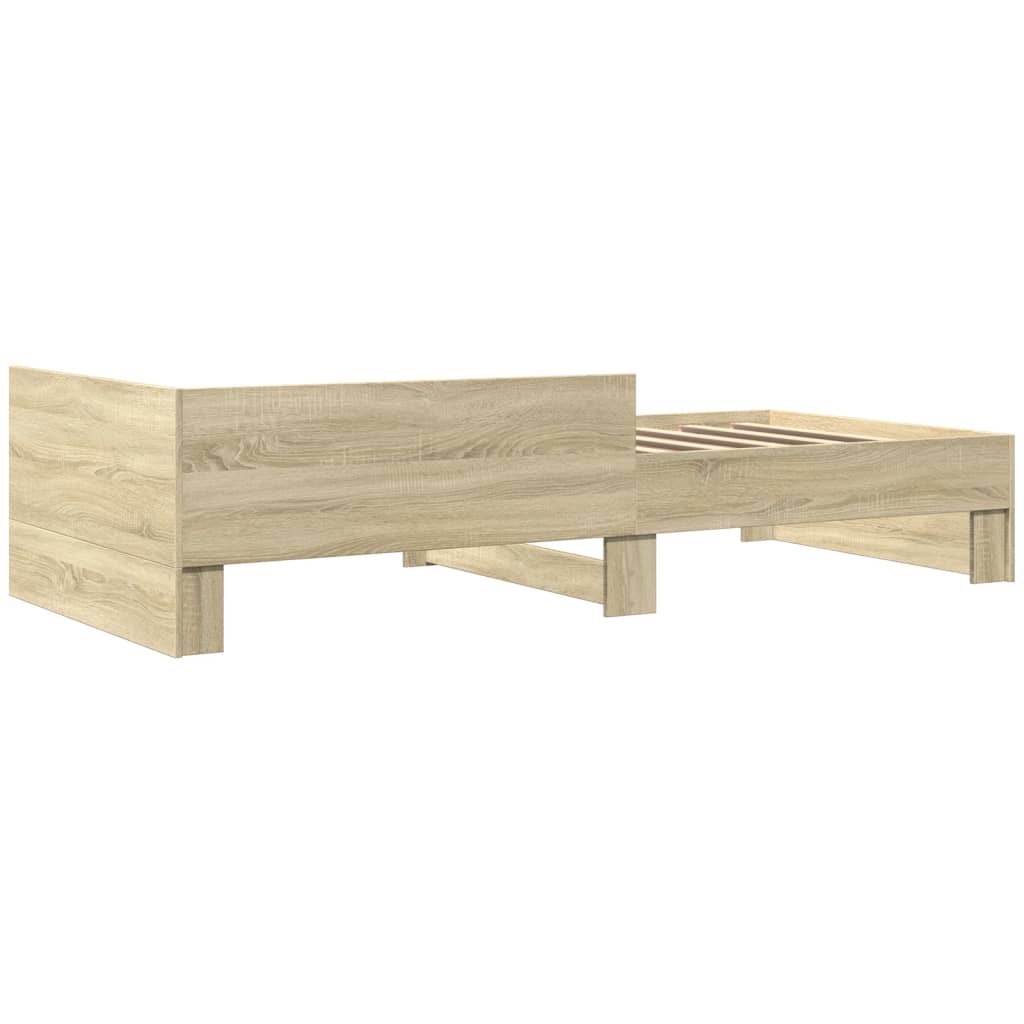 Bed Frame Without Mattress Engineered Wood
