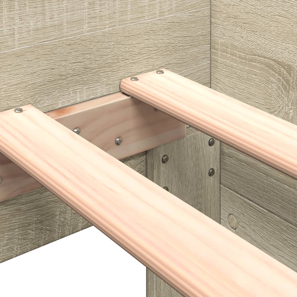Bed Frame Without Mattress Engineered Wood