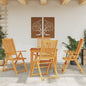 9 Piece Garden Dining Set Solid Wood Acacia