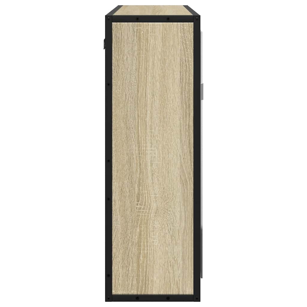 Bathroom Mirror Cabinet 65X20X60 Cm Engineered Wood