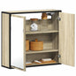 Bathroom Mirror Cabinet 65X20X60 Cm Engineered Wood