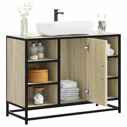 Bathroom Sink Cabinet 80X33X60 Cm Engineered Wood