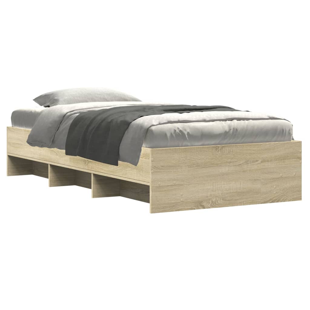 Bed Frame Without Mattress Engineered Wood