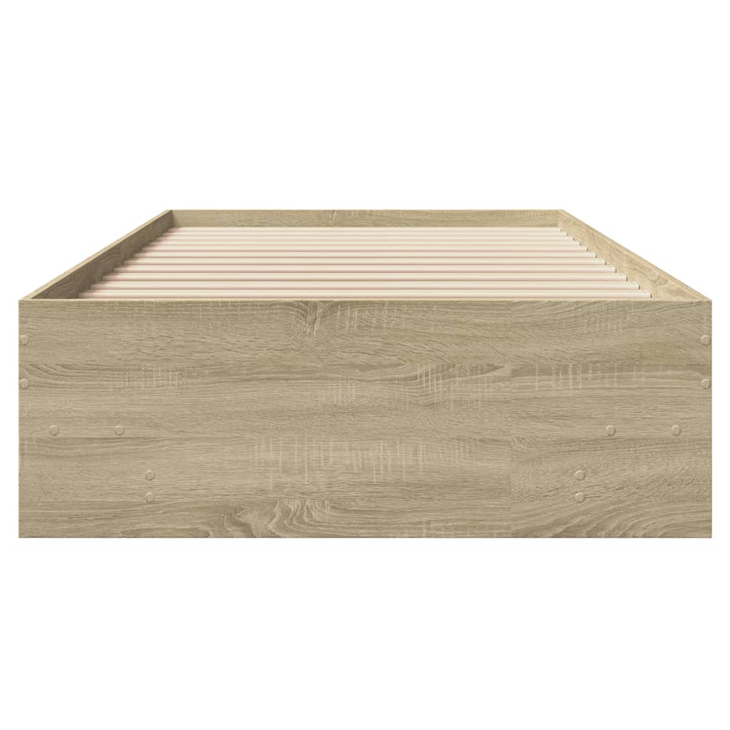 Bed Frame Without Mattress Engineered Wood