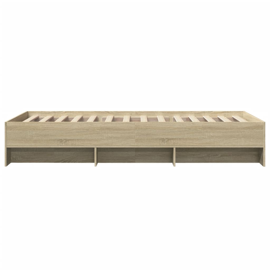 Bed Frame Without Mattress Engineered Wood