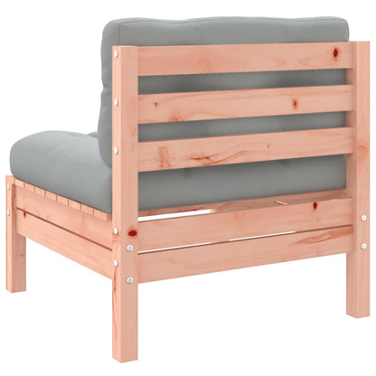 9 Piece Garden Sofa Set With Cushions Solid Wood Douglas Fir
