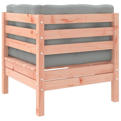 9 Piece Garden Sofa Set With Cushions Solid Wood Douglas Fir