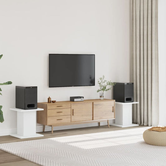 Speaker Stands 2 Pcs Engineered Wood