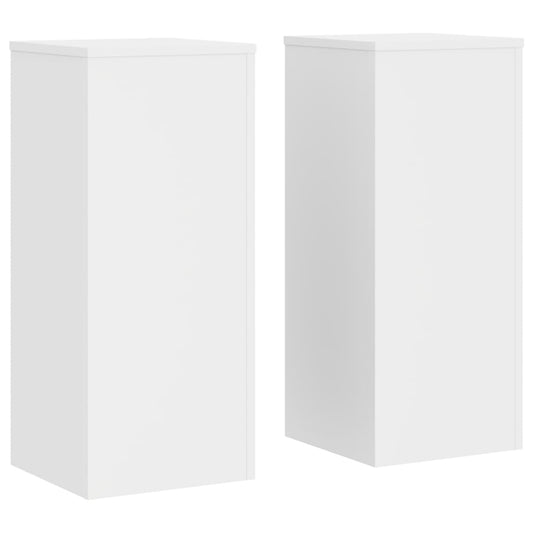 Plant Stands 2 Pcs Engineered Wood