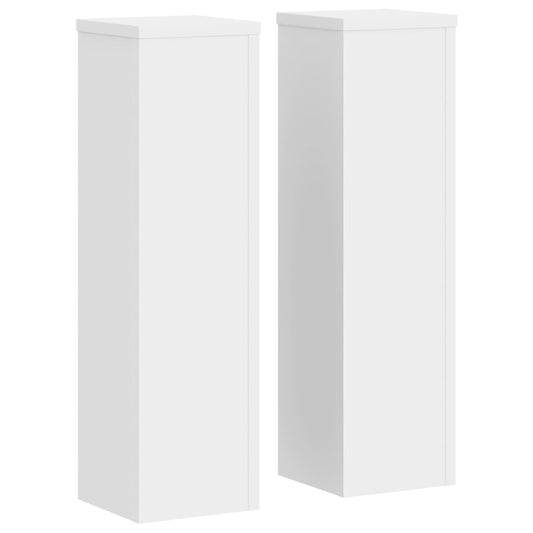 Plant Stands 2 Pcs Engineered Wood