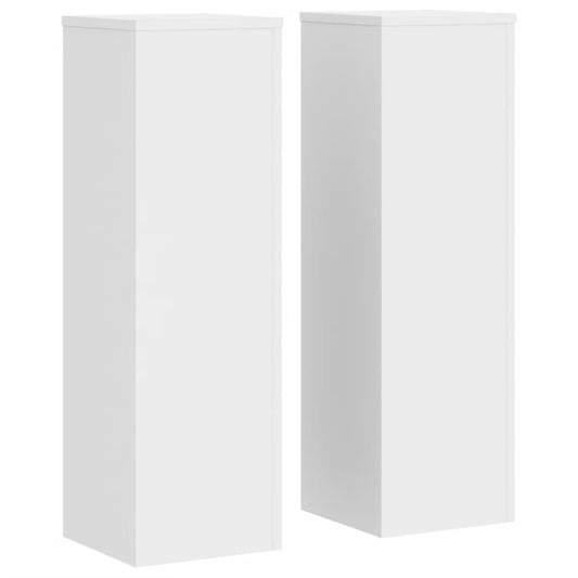 Plant Stands 2 Pcs Engineered Wood