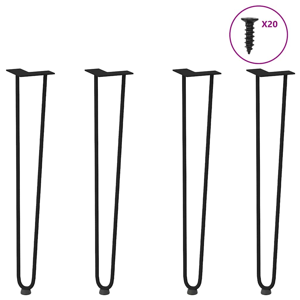 Hairpin Legs For Console Tables For Console Table 4 Pcs Solid Steel