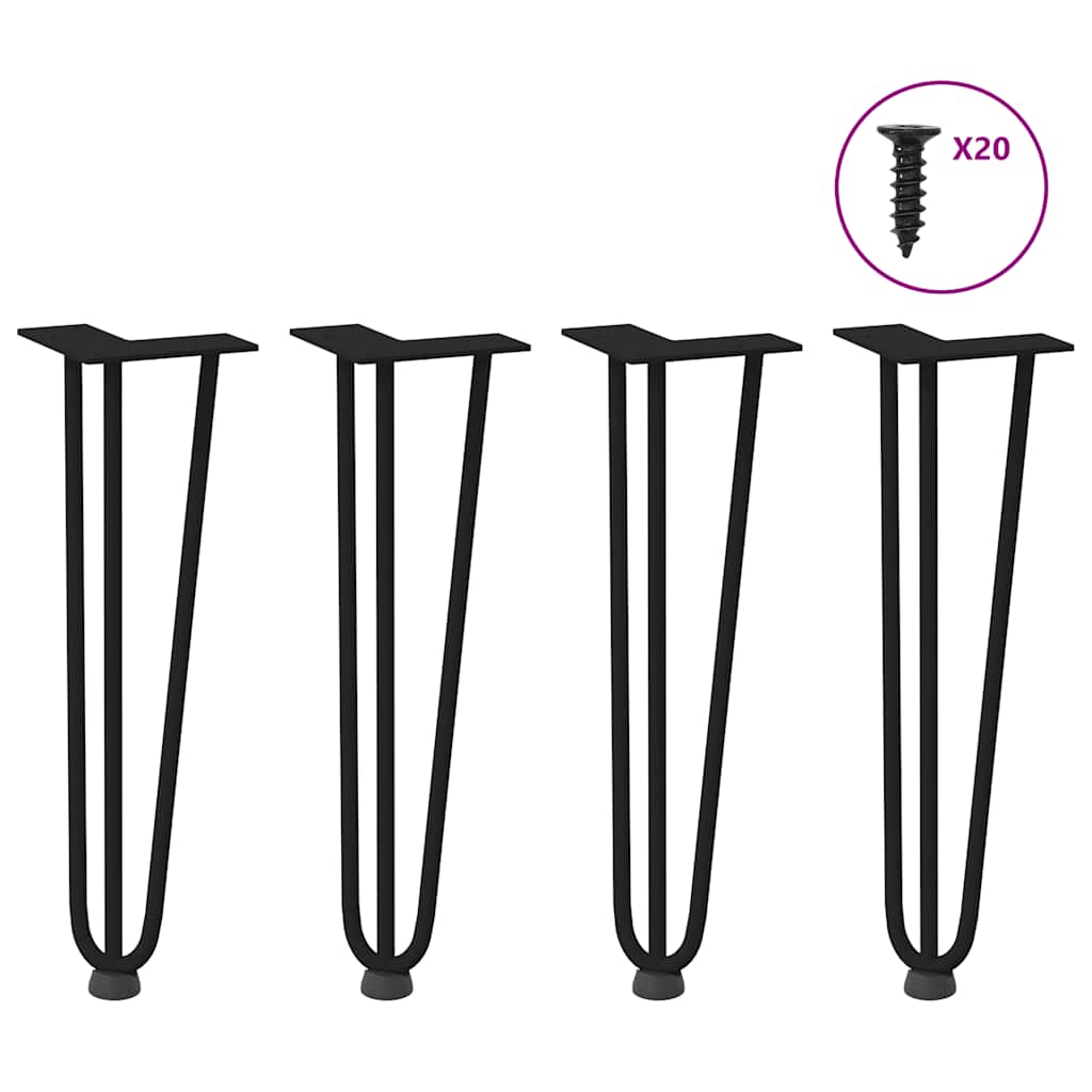 Hairpin Legs For Console Tables For Console Table 4 Pcs Solid Steel