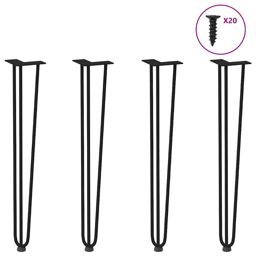 Hairpin Legs For Console Tables For Console Table 4 Pcs Solid Steel