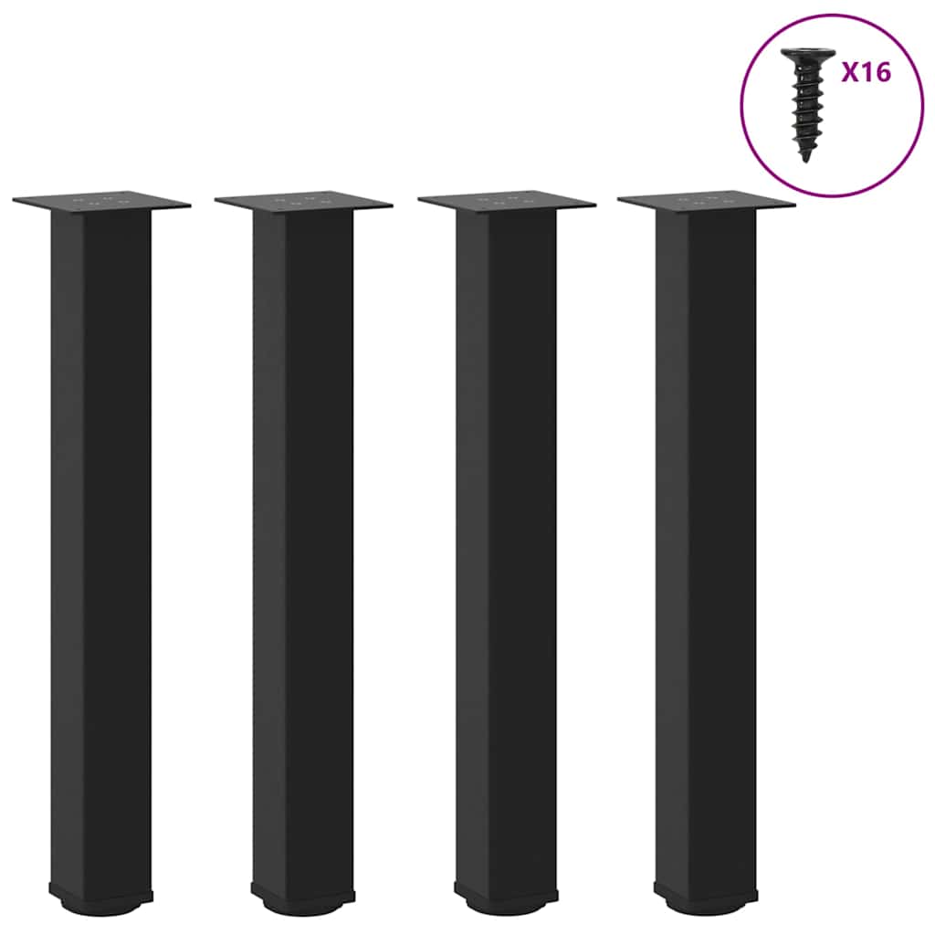 Console Table Legs 4 Pcs 72-74 Cm Steel