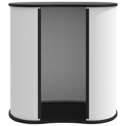 Trade Show Counter Foldable 90X48X93 Cm Engineered Wood
