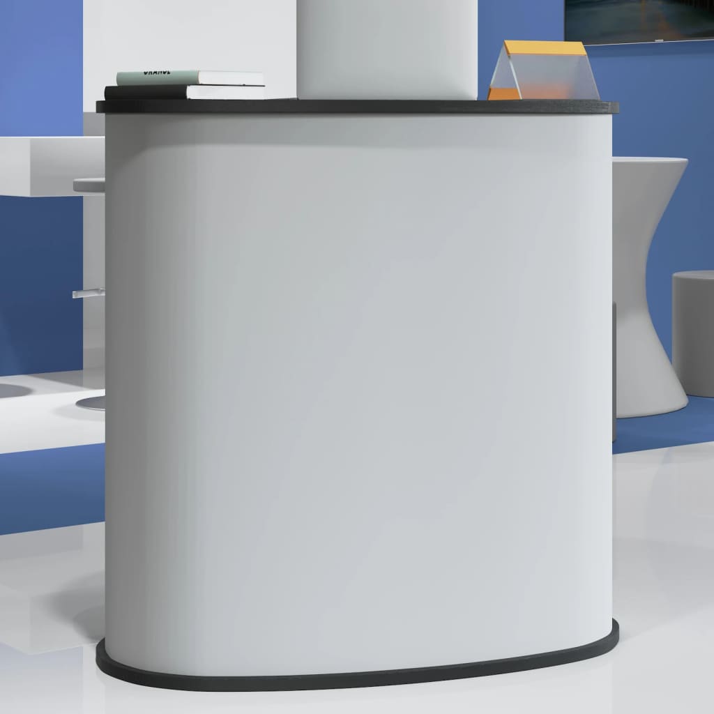 Trade Show Counter Foldable 90X48X93 Cm Engineered Wood