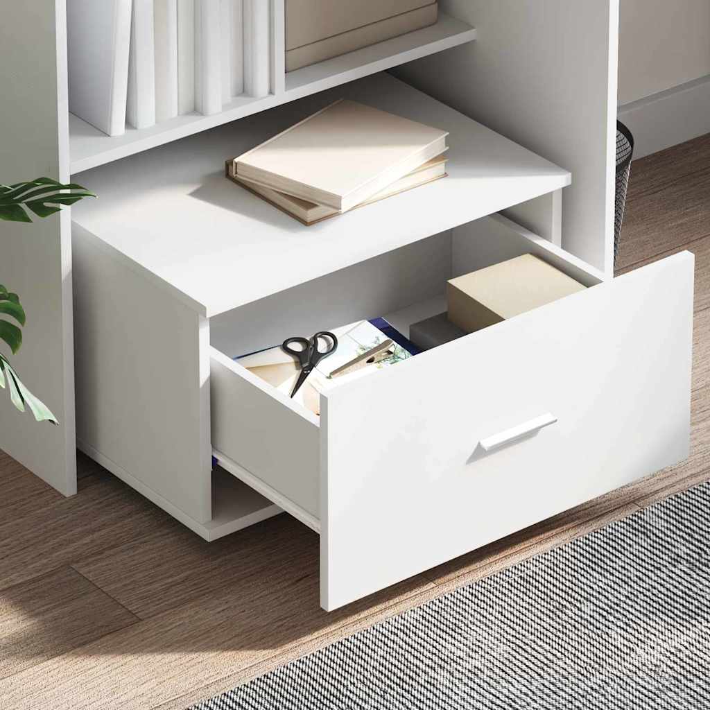 Drawer Cabinet 55 X 45 X 33.5 Cm Engineered Wood