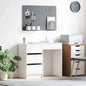 Desk With Drawer 90 X 37.5 X 75 Cm Engineered Wood